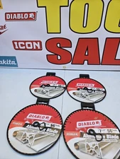 Bulk Of 4 Diablo  Aluminum 7- 1/4" 56 Teeth Circular Saw Blades New