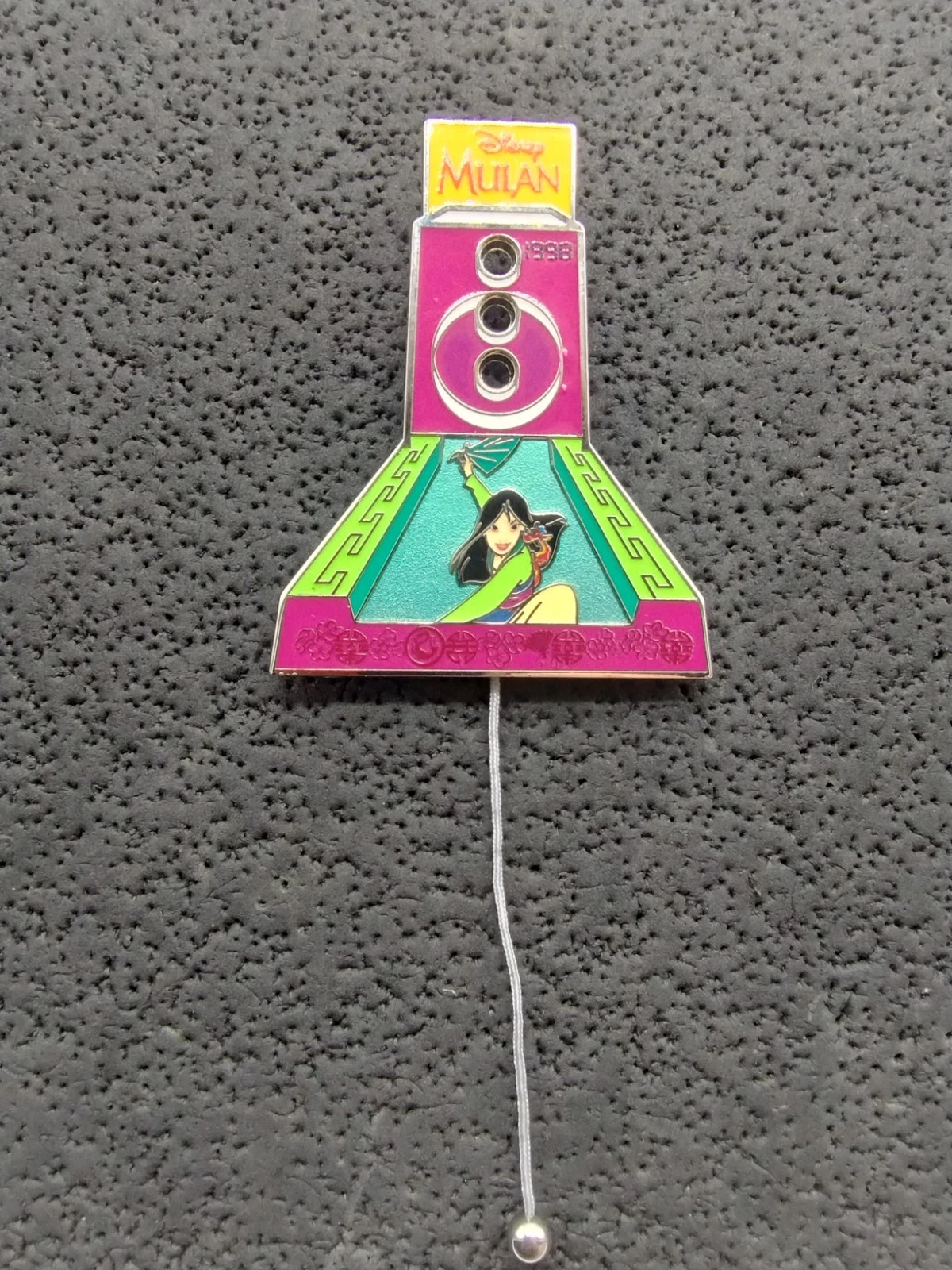 New Listing2024 Disney WDW Mulan Alley Bowler Arcade March LE 2000 Trading Pin