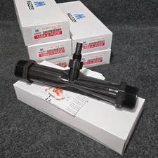 Mazzei PVDF Venturi 1584-A Ozone Gas Liquid Chemical Injector 1.5" MNPT