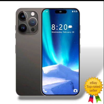 I14 Pro Max Smartphone 3G Unlocked 32GB+4GB Android Cell Phone Black New