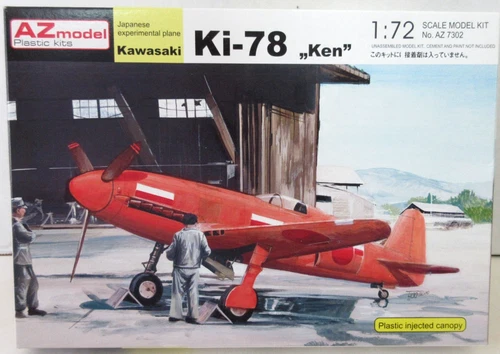 1:72 SCALE AZ Model AZ 7302 Kawasaki Ki-78 Experimental Ken    NEW   open box