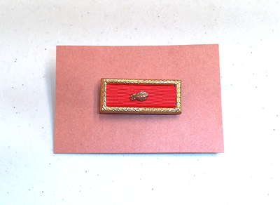 #ad US Army Red Meritorious Unit Citation MUC MUA Ribbon w Large Frame 2nd Award $8.99