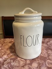 Rae Dunn Artisan Collection FLOUR Canister NEW