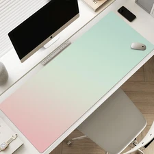 39.37x17.7 Inch Lovely Desk Pad Ladies Smooth Surface Laptop Computer Waterproof