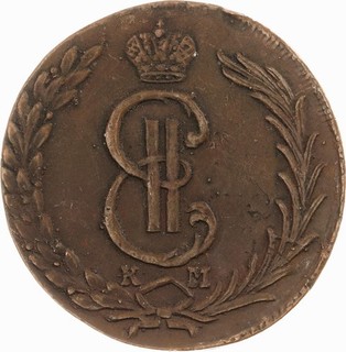 Russland 10 Kopeken 1774 Suzun für Sibirien