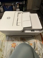 EUC HP DeskJet 4155e Wireless All-In-One Inkjet Printer Tested Works Perfectly!
