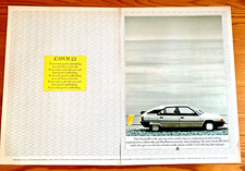 CITROEN BX 19 GT BX 19GT - ORIGINAL FRAMEABLE COLLECTIBLE CLASSIC CAR ADVERT