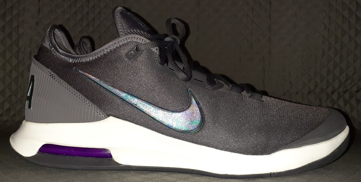 Nike Court Air Max Wildcard Athletic Gray Rainbow White Shoes US15