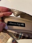 NWT American Eagle Plaid Espadrille Wedge Shoe Size 9 — photo 2