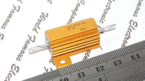 1pcs - DALE RH-25 5R 1% 25W Power Resistor - Picture 3 of 5