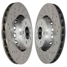 SHW Bremsscheiben vorne 380mm gebohrt X2 R90 für BMW M2 M2Comp F80 M3 M4 F82 F83