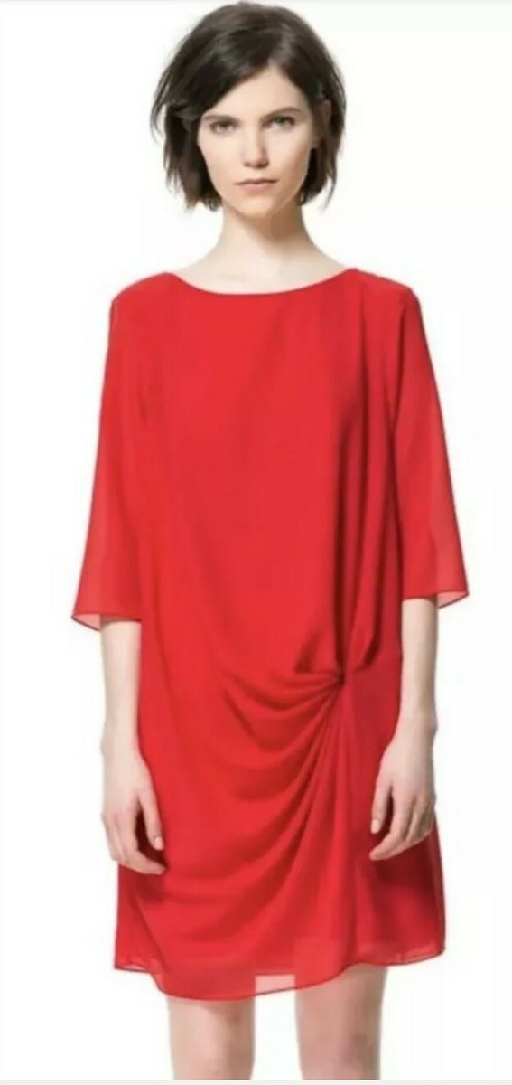 zara red shift dress Zara Dresses | Zara Suede Shift Dress | Color: Red