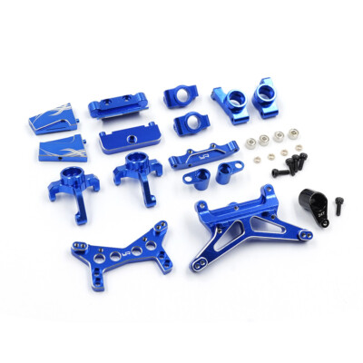 Yeah Racing LSMB-S01DB Alum Essential Conversion Kit Blue for Losi 1/24 Micro-B
