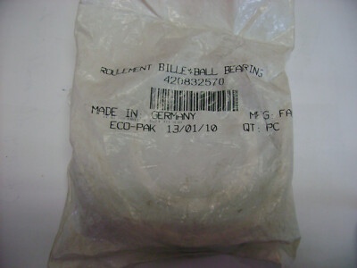 BRP SKI DOO/CAN AM BALL BEARING P/N 420832570, FITS MANY MODELS OF SLEDS & ATV'S