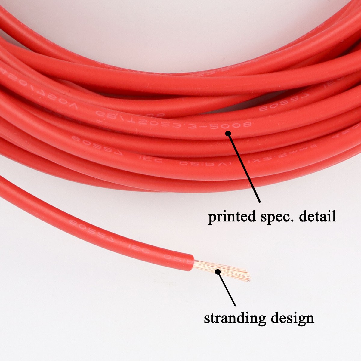 100 Ft 16 Gauge Stranded Copper Primary Wire - Low Voltage Power Cable For Auto & Home