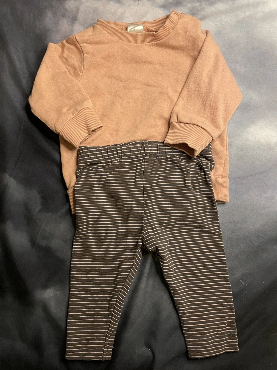 LOT OF 3 Baby Girls Outfits H M and Grayson Mini Sweatshirts and