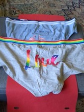 LOT OF 2 NWT LANE BRYANT LOT CACIQUE COTTON DISCONTINUED PANTIES 18/20 LOVE