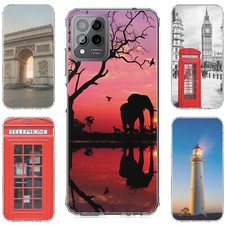 For T-Mobile Revvl 7 Pro 5g 6 6x V Plus ShockProof TPU Phone Case Glass-LMK