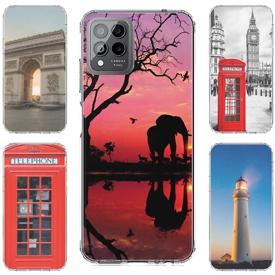 For T-Mobile Revvl 7 Pro 5g 6 6x V+ Plus ShockProof TPU Phone Case+Glass-LMK
