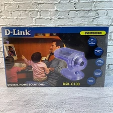 Digital Home Solutions USB WebCam D-LINK Model#DSB-C100*NEW SEALED BOX*FAST SHIP