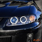 <!--F#f_0-->Black LED & CCFL Angel Eyes Projector Head Lights for Holden VZ Monaro 04-06<!--F/-->