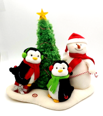 Hallmark Jingle Pals Rockin Around The Christmas Tree Snowman