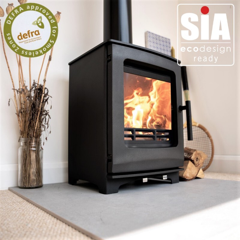 Fully installed Log Burner Newburn 2022 ECO Flue Liner Wood Burner Read  Descp | eBay