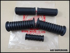 HONDA C110 CA110 C111 C115 C200  FOOTREST STEP PILLION KICK STARTER RUBBER  SET