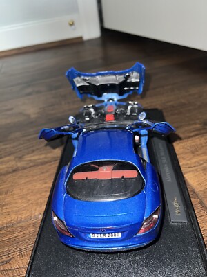 Maisto 1:18 Die-Cast Mercedes-Benz SLR McLaren Model Car | eBay