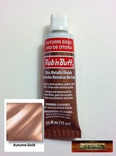 M00225 MOREZMORE Fresh Amaco Rub 'n Buff AUTUMN GOLD Wax Metallic