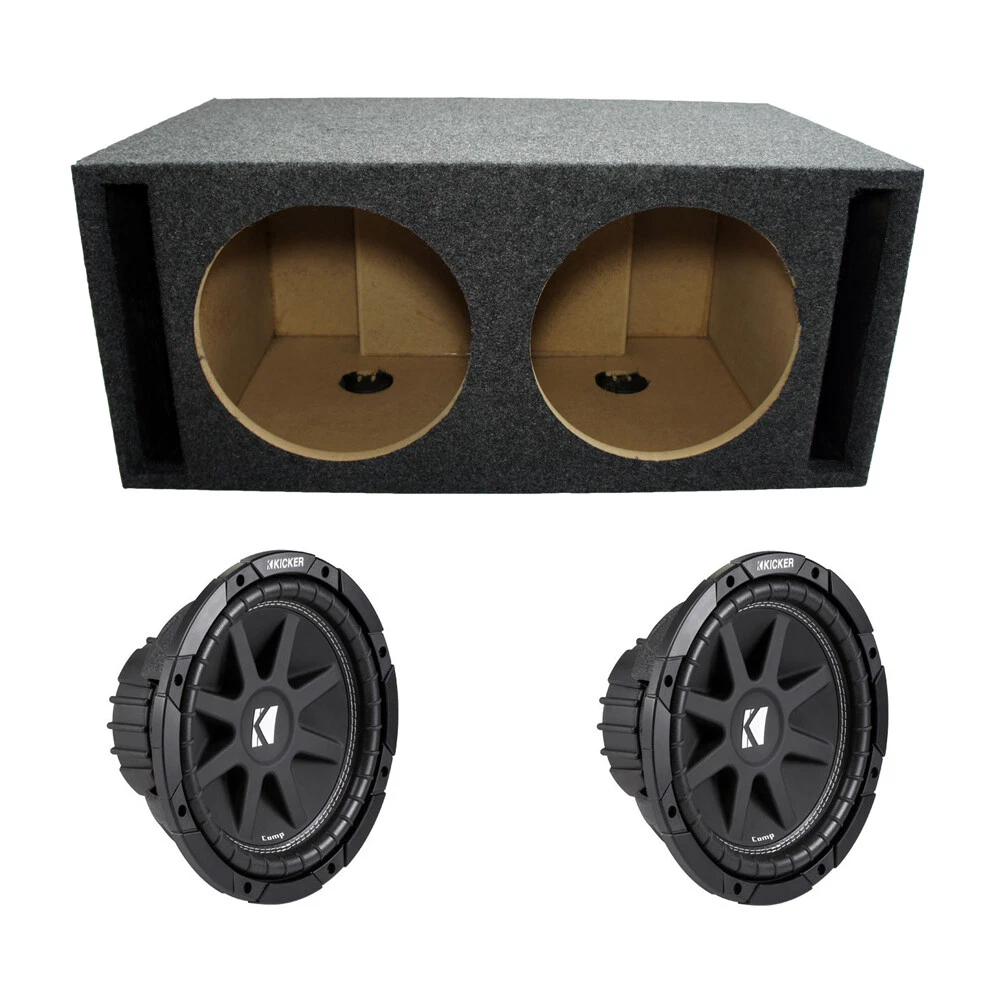 Dual 12 kicker subwoofers sales