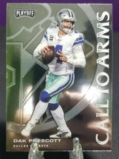 Dak Prescott 2020 Panini Playoff Football CALL TO ARMS Insert Card 💎 Cowboys