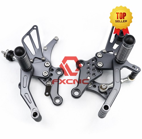 Para BJ302 Tnt 302 R FXCNC Juego Trasero CNC Reposapiés Pedales Montaje Clavijas Gris - Imagen 3 de 9