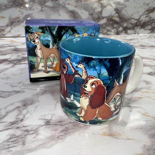 Vintage Disney Store Lady And The Tramp Collectible Movie Mug with Original Box! - Picture 4 of 5