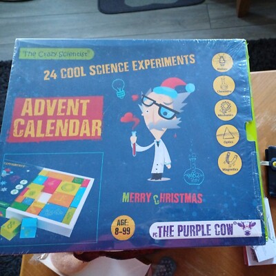 The Crazy Scientist Adventskalender - 24 coole wissenschaftliche Experimente - 2024 Neu in OVP 