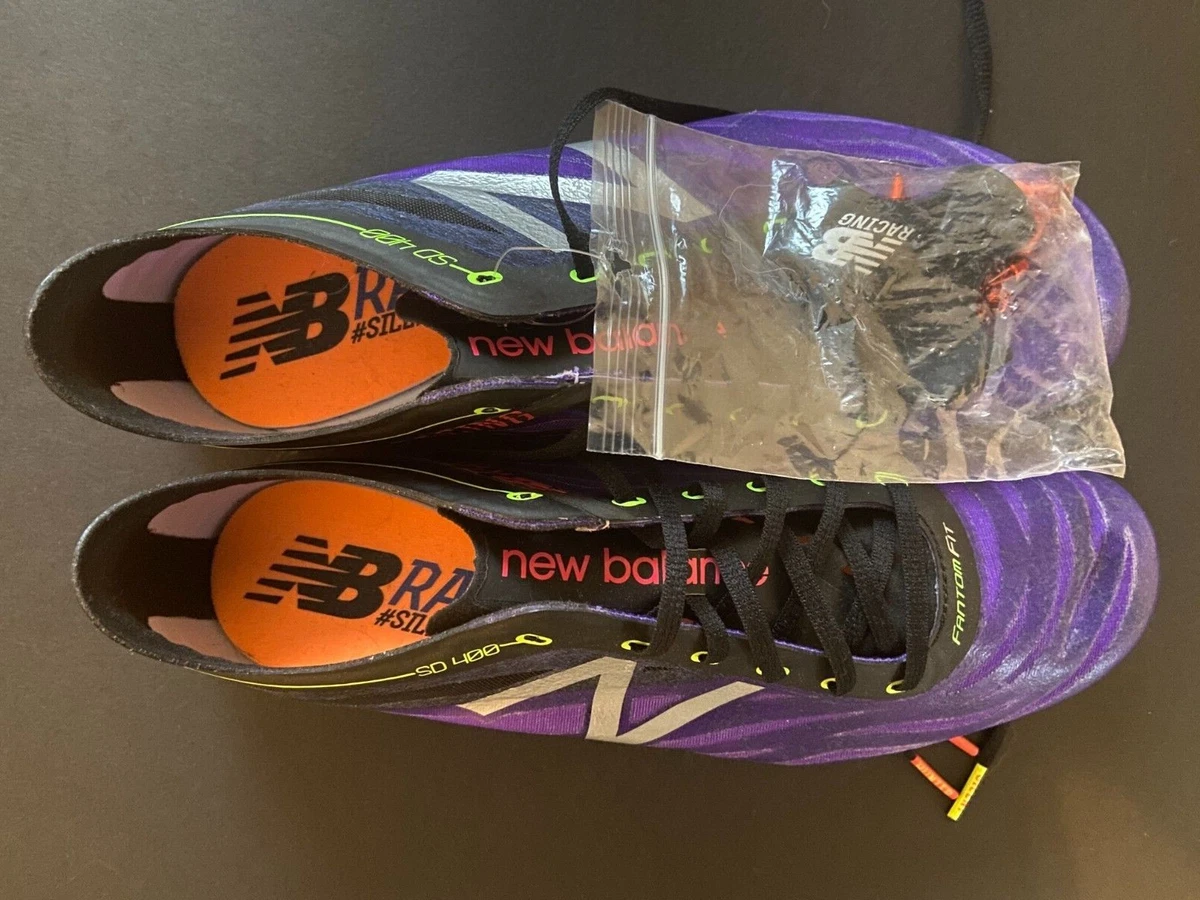 Siësta Kostuum Billy Goat New Balance SD 400 Track and Field Spikes Women&#039;s 8 - brand new,  purple/black | eBay