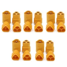5 Pairs MT60 3.5mm Motor Plug Connector Set for RC Multicopter Quadcopter