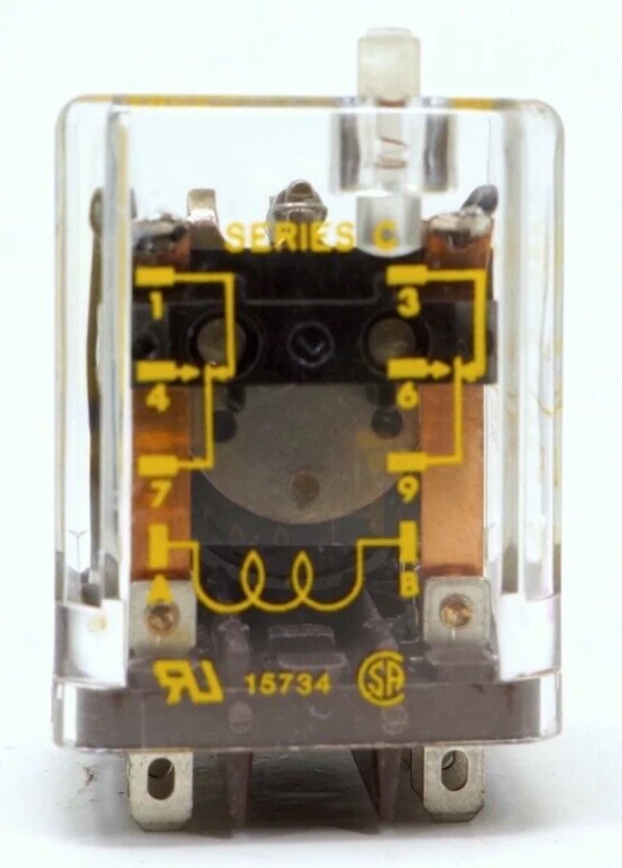 Square D 8501 KUD-12 Plug-In Relay DPDT 10 Amp 24VDC Coil - Image 4 of 4
