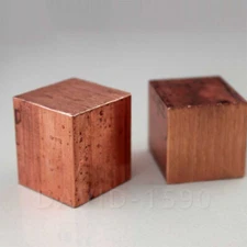 1pcs 99.9% Pure Copper Block Copper Cube C11000 Cu-ETP