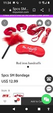 5 Piece SM Bondage Set