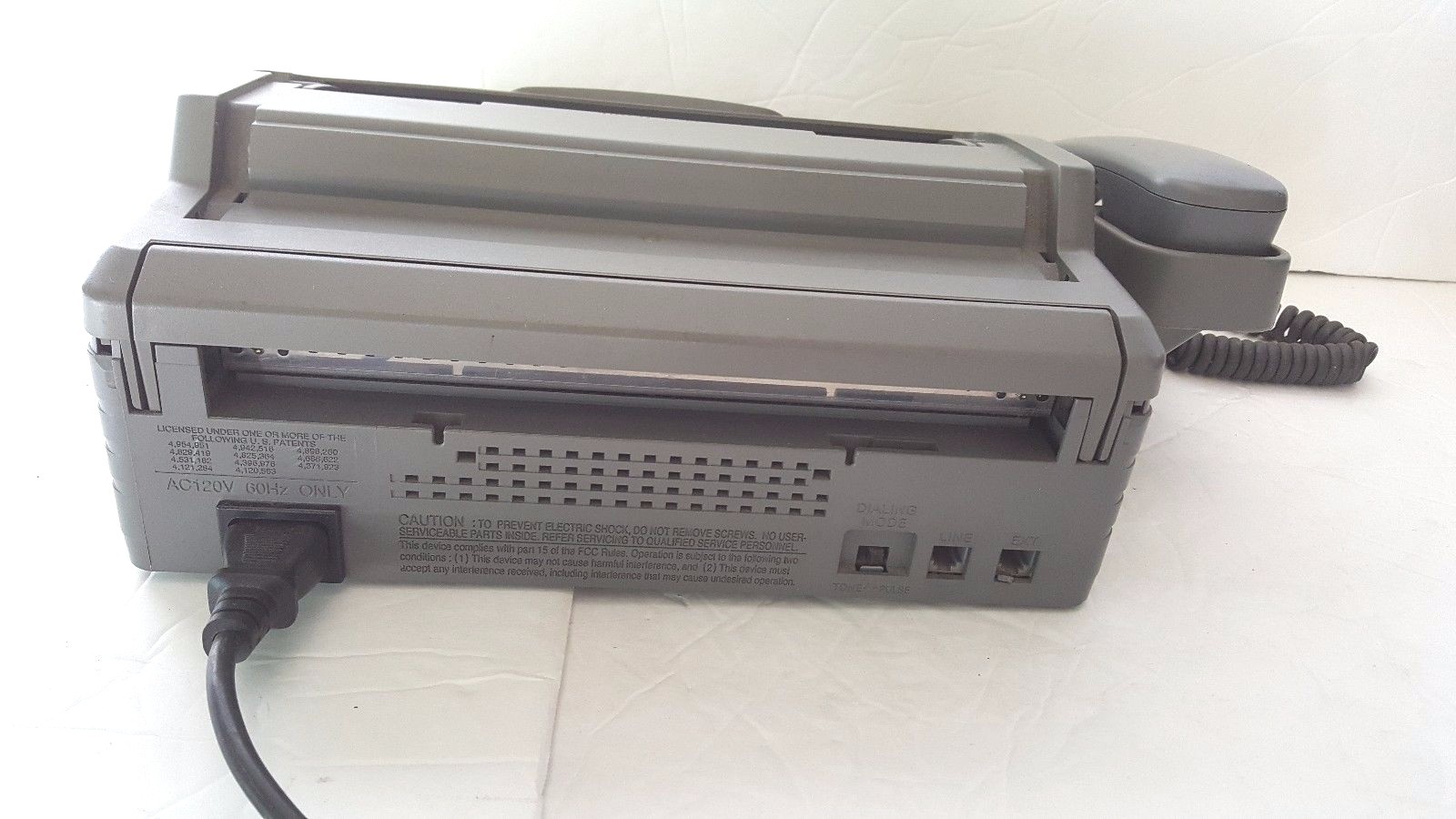 Buy Panasonic Fax Phone Copy Machine Manual Model Kx-f580 One Owner online  | eBay