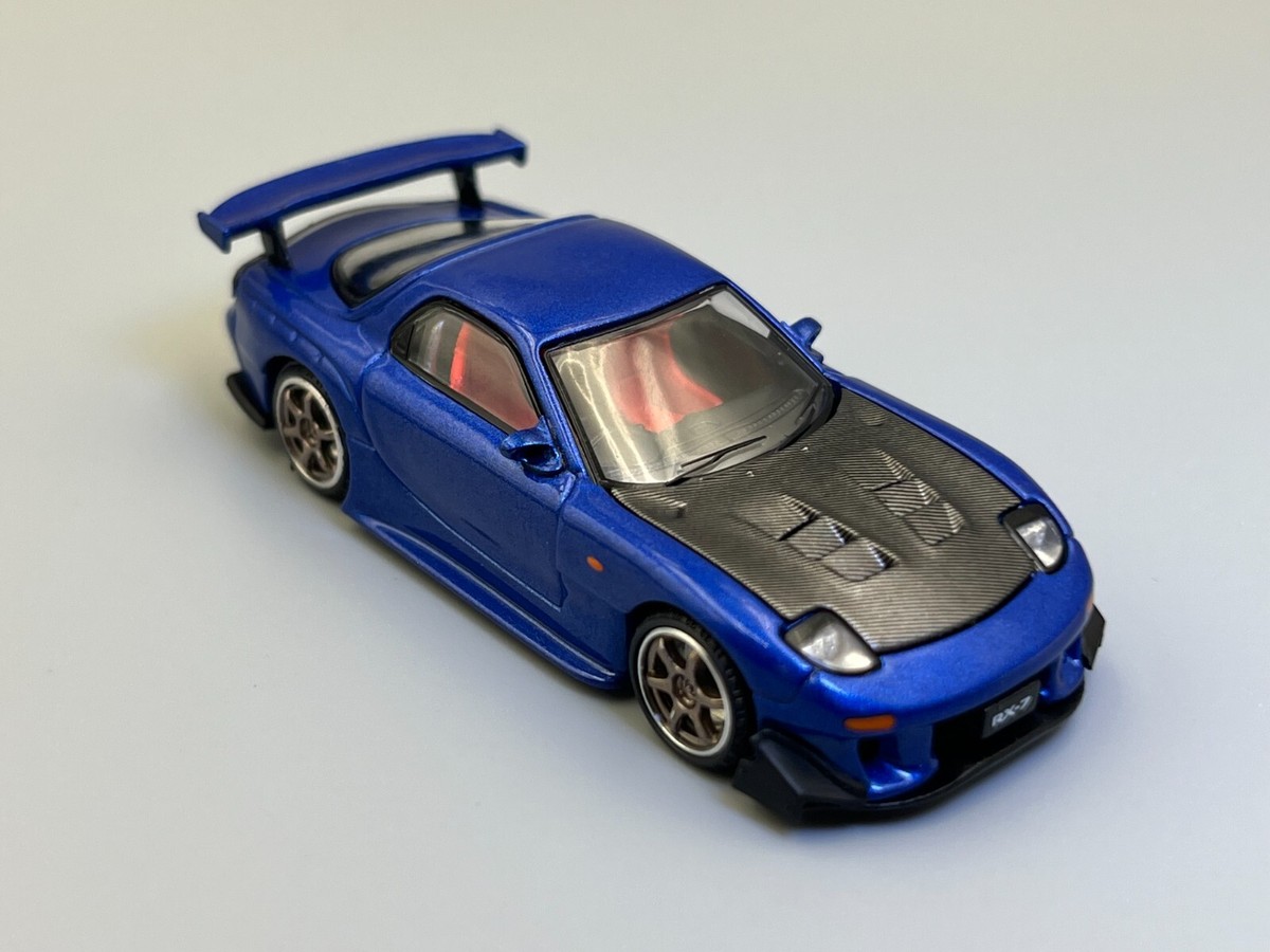 Mazda RX-7 FD RX7 RE Amemiya Widebody kit Poprace 1/64 scale | eBay