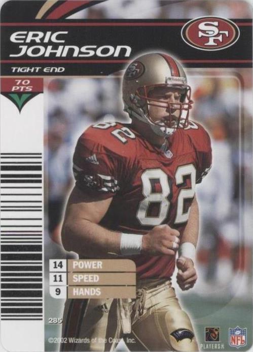 2002-03 NFL Showdown - Eric Johnson #285 for sale online | eBay
