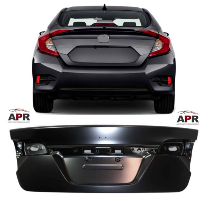 For 2016-2021 Honda Civic Trunk Lid Tailgate For 4 Door Sedan