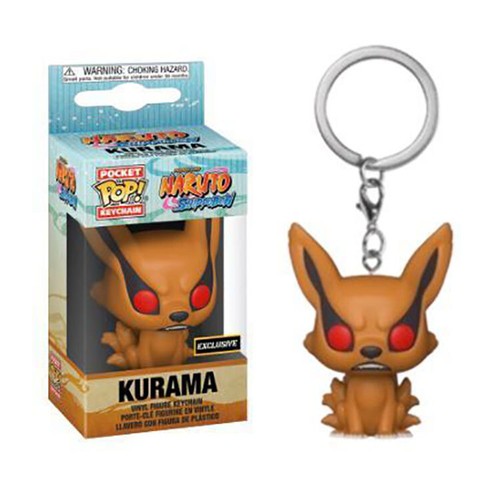kurama funko pop keychain