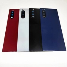 For Sony Xperia 5 J8210 J8270 J9210 Back Battery Cover Housing Case With lens