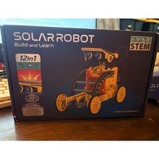 STEM Solar Robot 12in1 Build and Learn Educational Toy Ages 8 