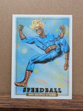 2024 Marvel Masterpieces '92 Platinum Speedball Leather #88