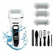 Electric Foot Callus Remover - Rechargeable Callus Remover for Feet with 3 Gr...