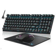 Taiahiro 6301 Mechanical Gaming Keyboard Mouse Combo LED RGB Backlit
